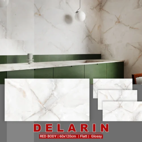 کاشی 60 در 120 مدل دلارین