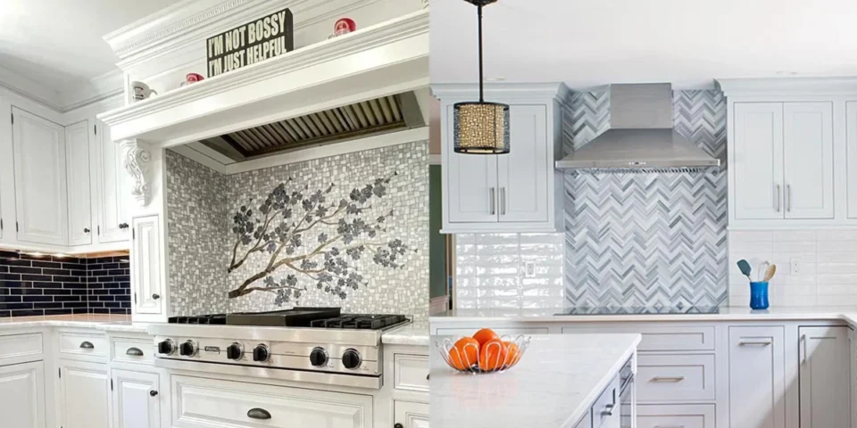 ترکیب چند جنس و بافت کاشی