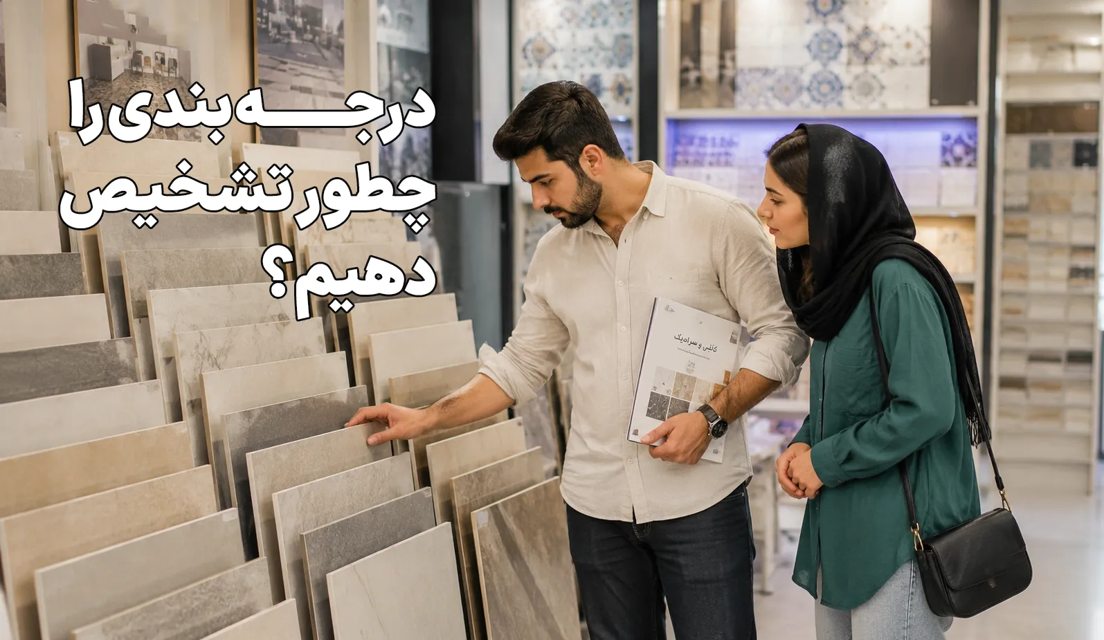درجه بندی کاشی را چطور تشخیص دهیم.