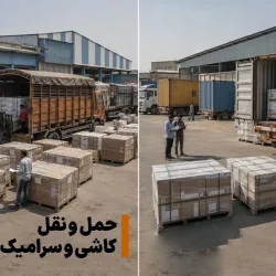 حمل و نقل کاشی و سرامیک به سراسر کشور چگونه انجام می شود؟