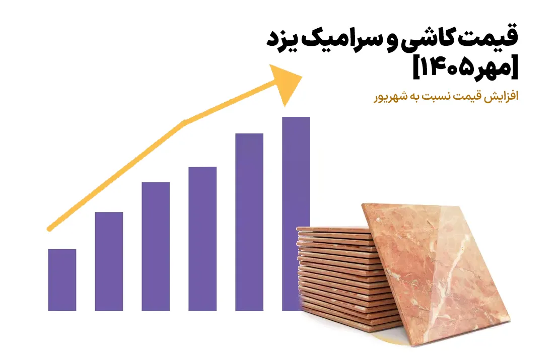 قیمت کاشی و سرامیک یزد [مهر 1405]